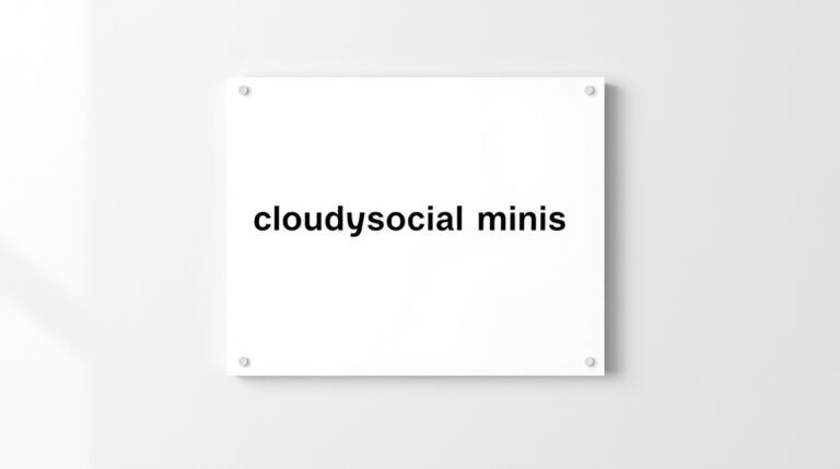 cloudysocial minison